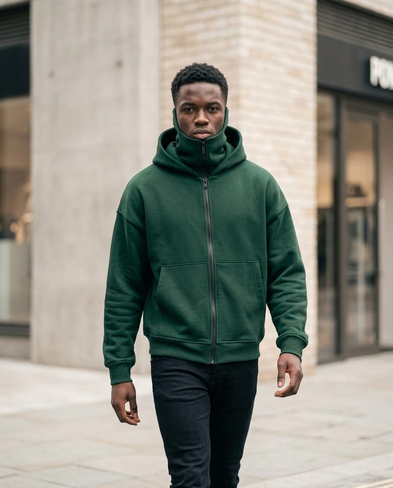 Zumieze - Zesel | Full-Zip Loose-Fit Hoodie Unisex