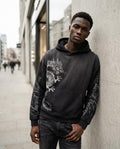 Zumieze - Dalar | Printed Washed Hoodie Men
