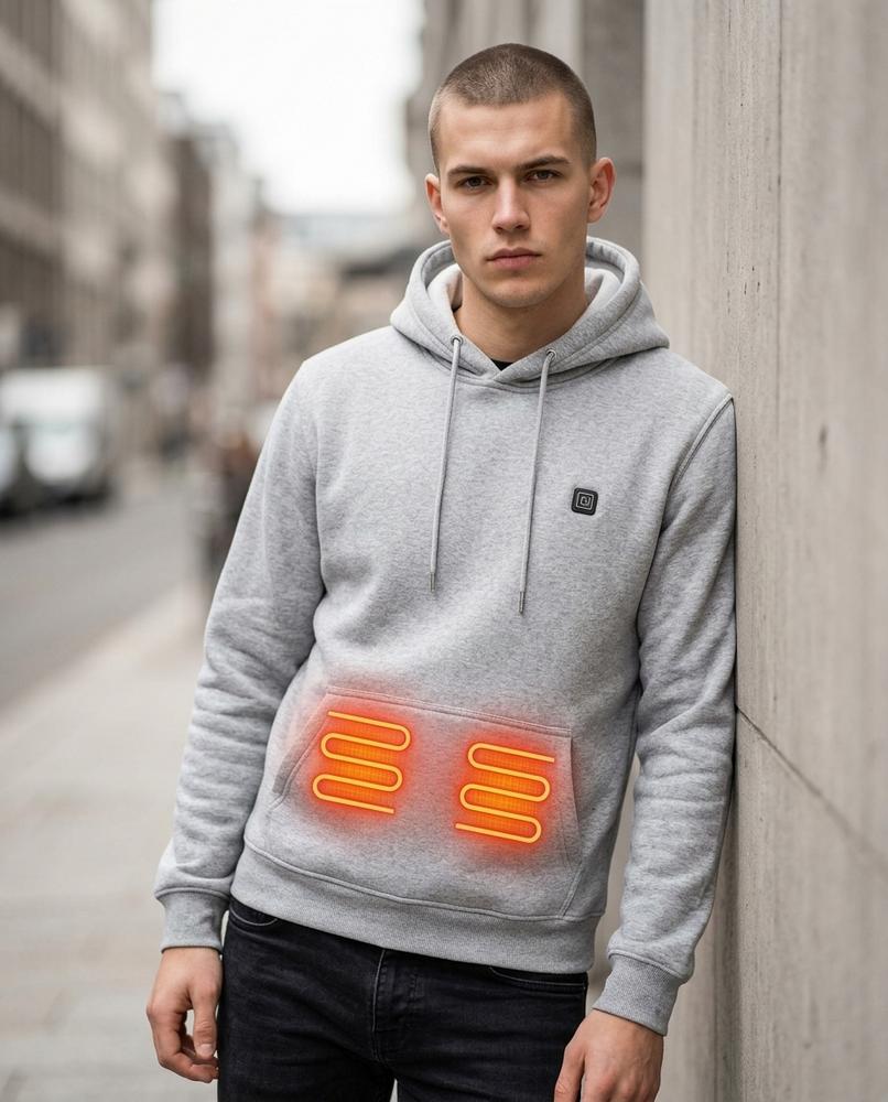Zumieze - Zedan | Heated Insulated Hoodie Men
