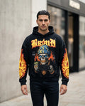 Zumieze - Nelom | Printed Washed Hoodie Men