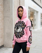 Zumieze - Nolan | Embroidered Zip-Up Hoodie Men