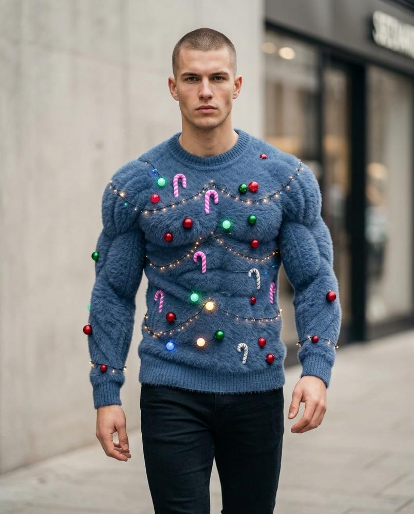 Zumieze - Misol | Padded Textured Sweater Men