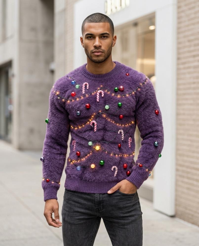 Zumieze - Misol | Padded Textured Sweater Men