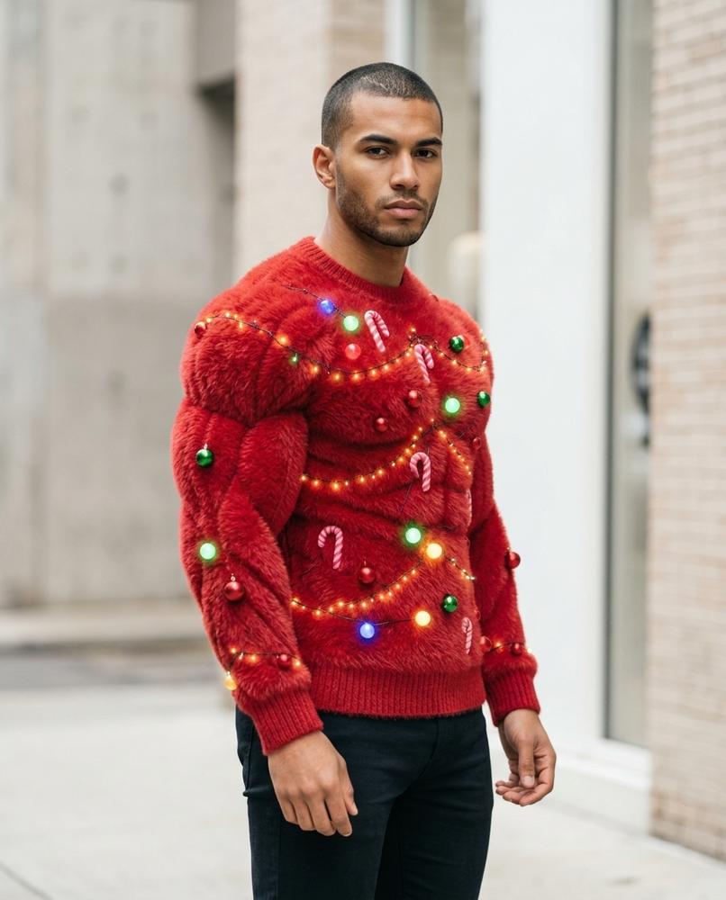 Zumieze - Misol | Padded Textured Sweater Men
