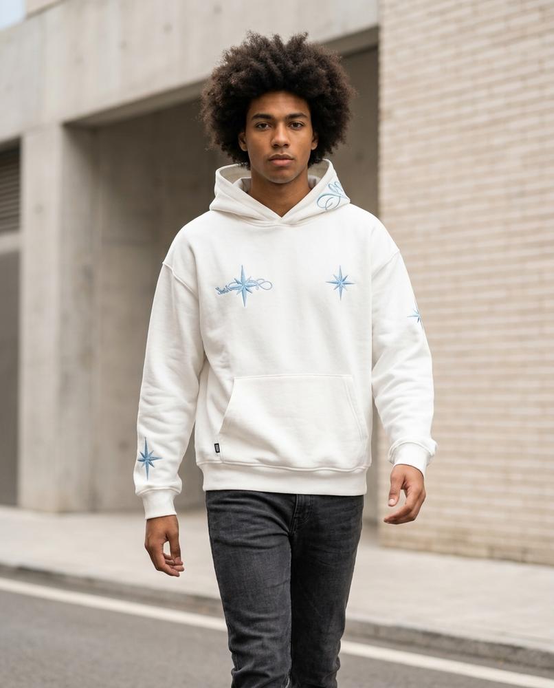 Zumieze - Kenor | Printed Relaxed Fit Hoodie Unisex