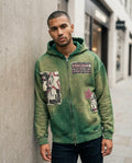 Zumieze - Lylom | Zip-Up Patched Hoodie Men