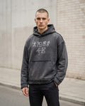 Zumieze - Lytal | Raw-Edged Washed Hoodie Men