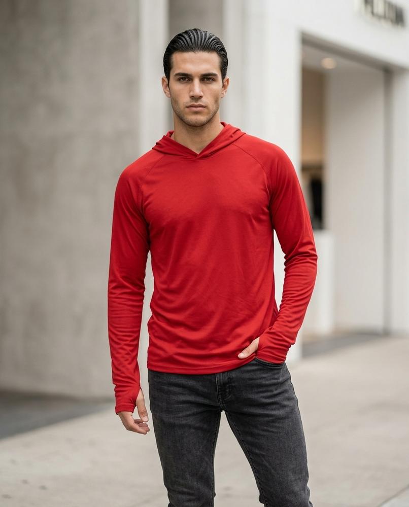 Zumieze - Miron | Lightweight Long-Sleeved Hoodie Men