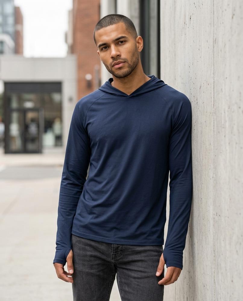 Zumieze - Miron | Lightweight Long-Sleeved Hoodie Men