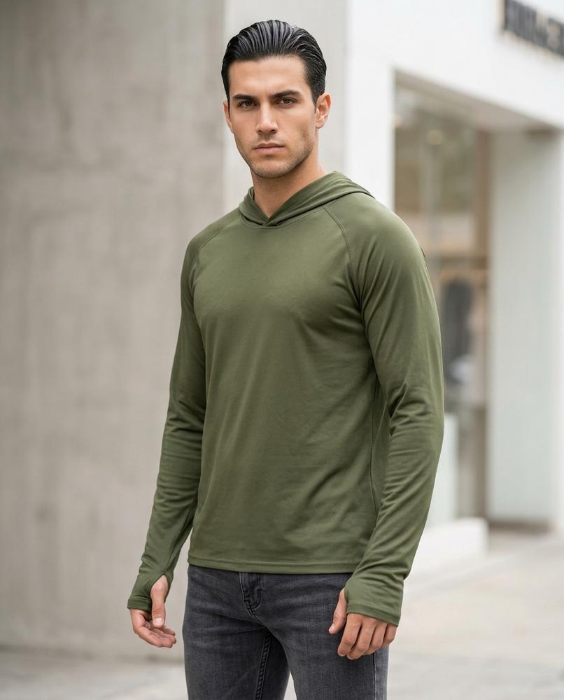 Zumieze - Miron | Lightweight Long-Sleeved Hoodie Men