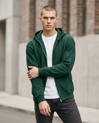 Zumieze - Razan | Zip-Up Slim-Fit Hoodie Men