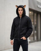 Zumieze - Yonal | Zip-Up Eared Hoodie Men