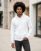 Zumieze - Razan | Zip-Up Slim-Fit Hoodie Men