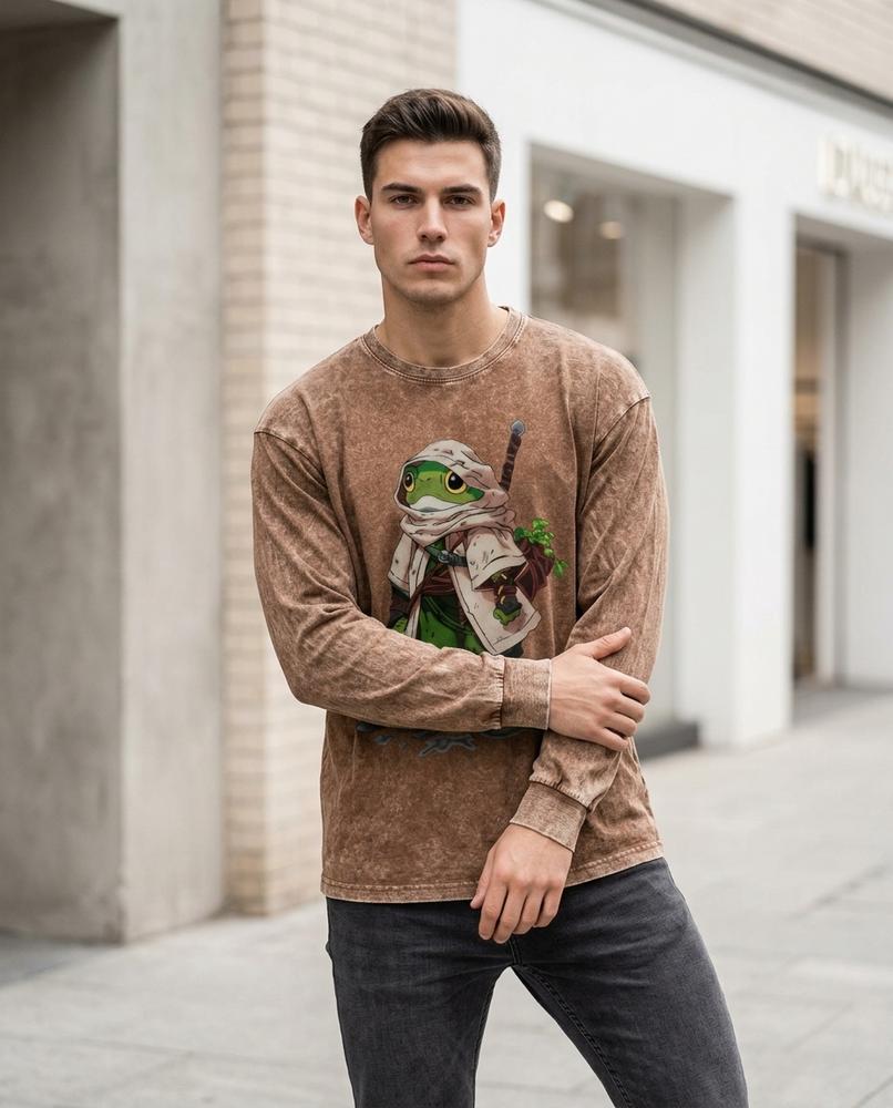 Zumieze - Lanal | Printed Long-Sleeved T-Shirt Unisex