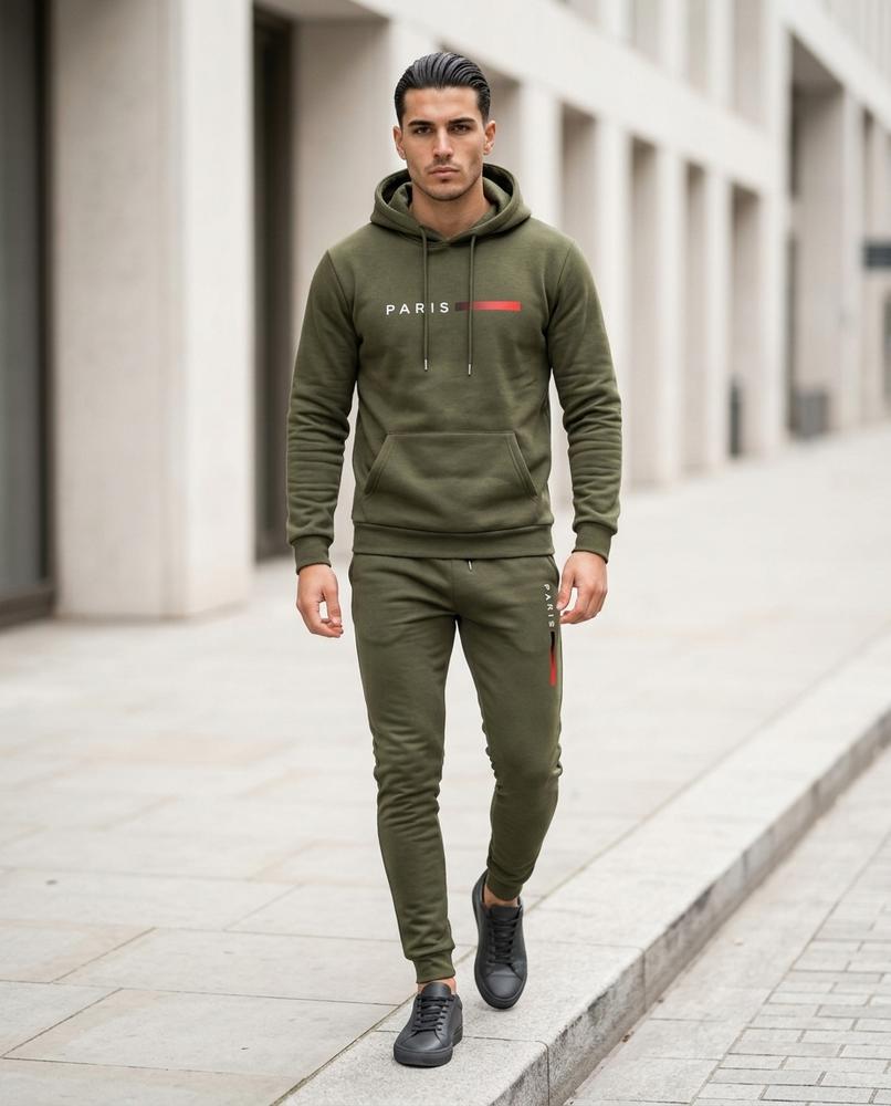 Zumieze - Visol | Fleece-Lined Printed Suit Men