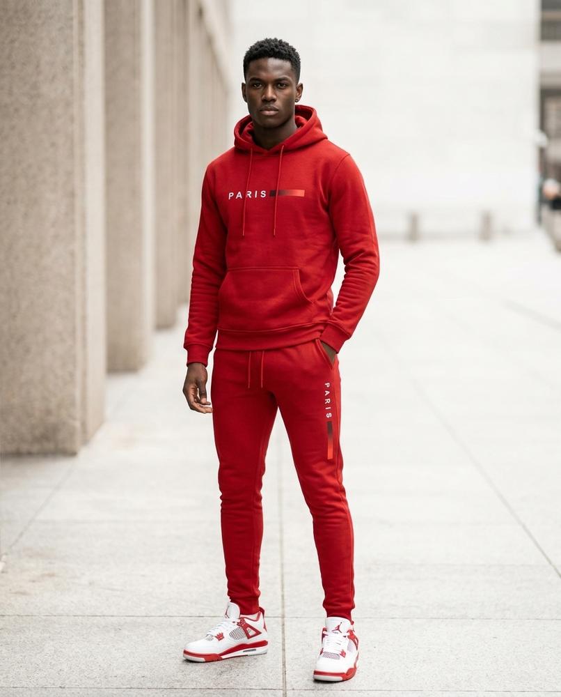 Zumieze - Visol | Fleece-Lined Printed Suit Men