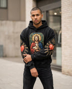 Zumieze - Casel | Washed Printed Hoodie Men