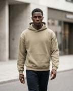 Zumieze - Lelev | Relaxed Fit Fleece-Lined Hoodie Men