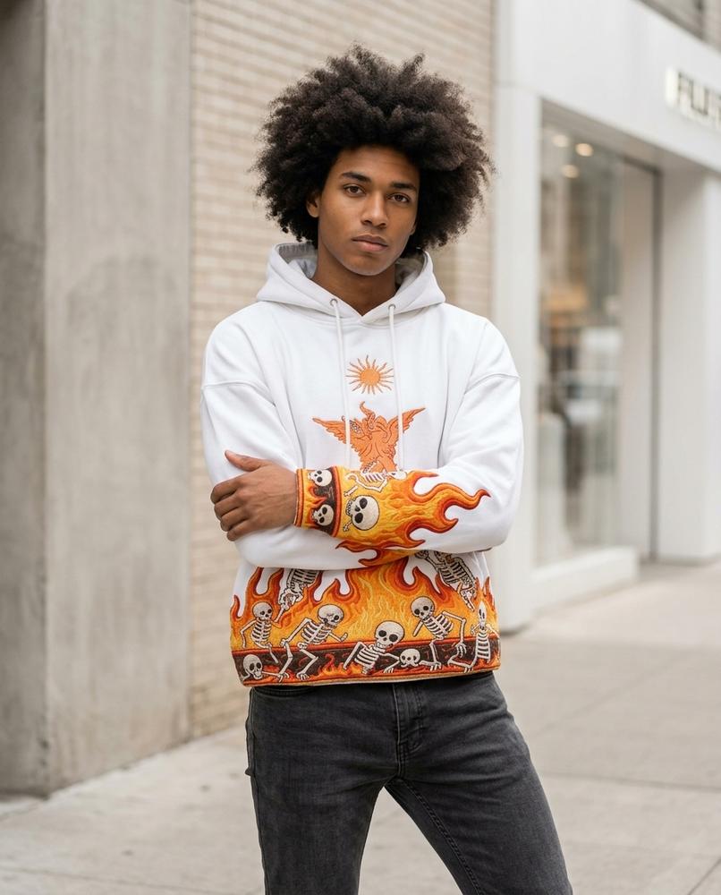 Zumieze - Kesol | Graphic Relaxed-Fit Hoodie Unisex