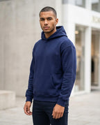 Zumieze - Lelev | Relaxed Fit Fleece-Lined Hoodie Men