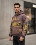 Zumieze - Lanav | Oversized Embroidered Hoodie Men
