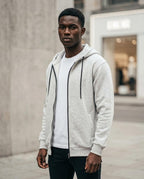 Zumieze - Cosil | Zip-Up Relaxed-Fit Hoodie Men