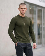 Zumieze - Rakar | Waffle-Knit Slim-Fit Sweater Men