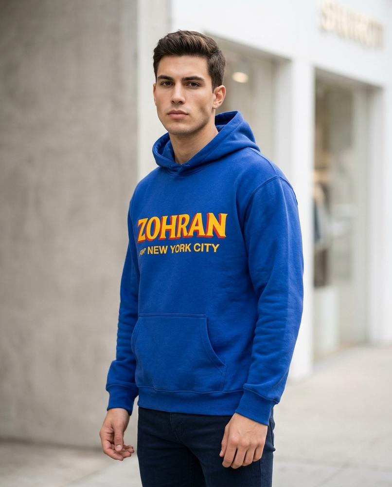 Zumieze - Noron | Printed Fleece-Lined Hoodie Men