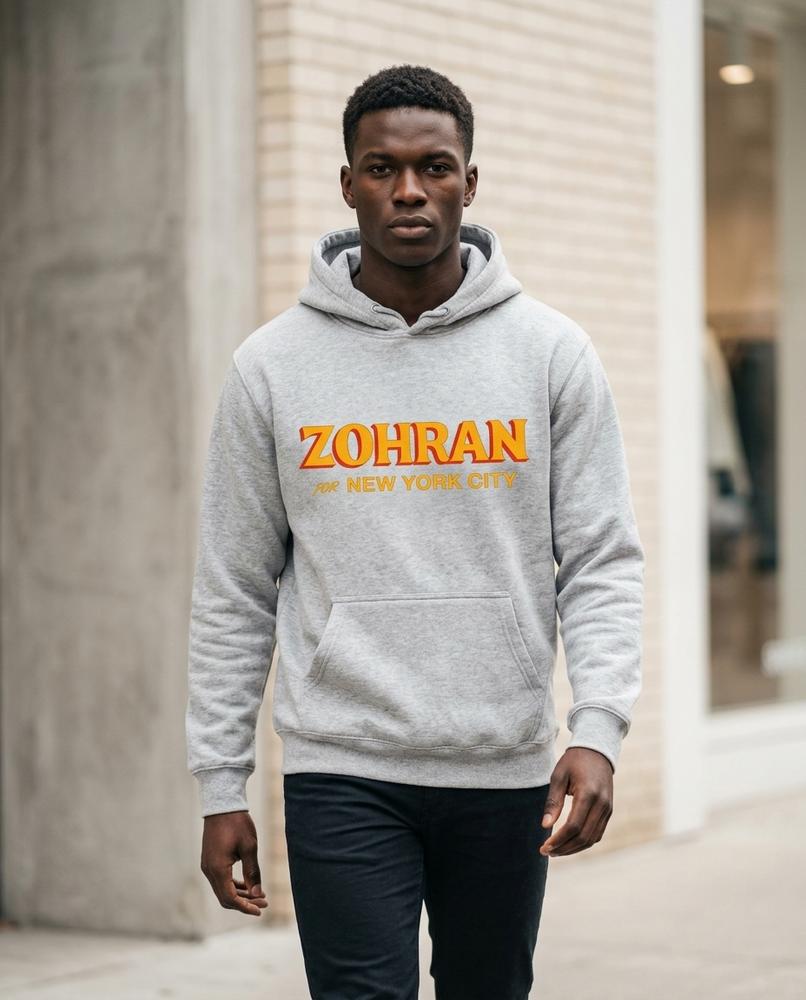 Zumieze - Noron | Printed Fleece-Lined Hoodie Men