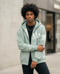 Zumieze - Lamin | Zip-Up Printed Hoodie Men