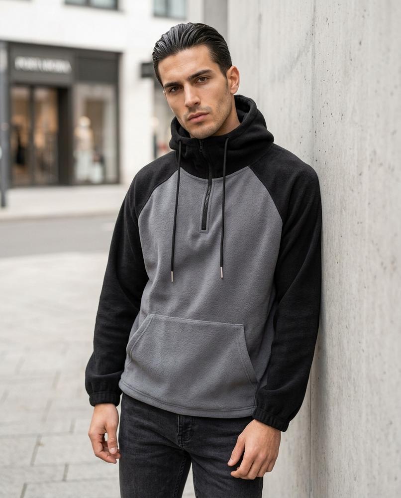 Zumieze - Noken | Two-Tone Fleece Hoodie Men