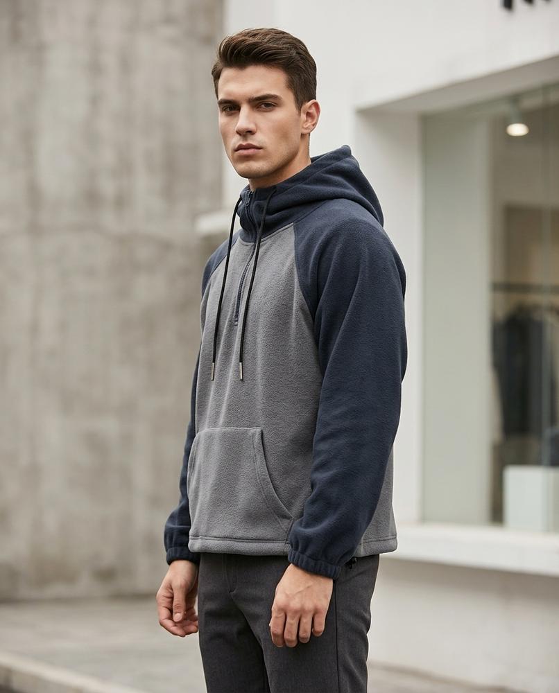 Zumieze - Noken | Two-Tone Fleece Hoodie Men