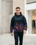 Zumieze - Sahal | Washed Embroidered Hoodie Men