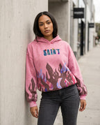 Zumieze - Sahal | Washed Embroidered Hoodie Men