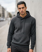 Zumieze - Cadan | Quilted Fleece-Lined Hoodie Men