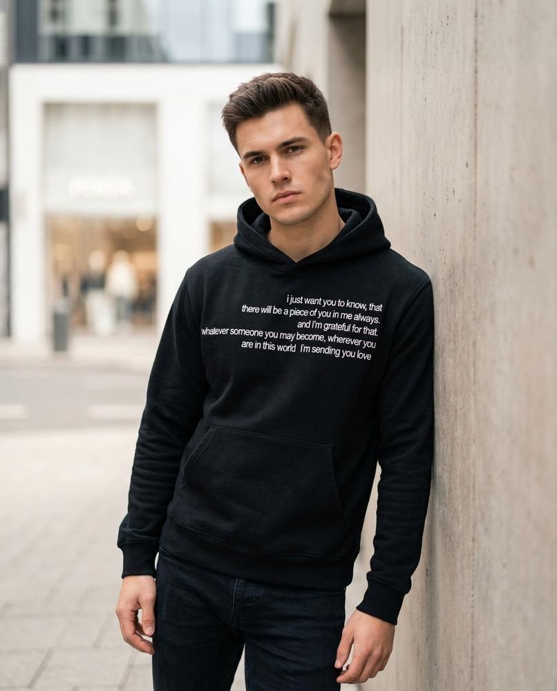 Zumieze - Davan | Printed Long-Sleeved Hoodie Men