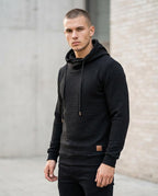 Zumieze - Elsol | Textured Cowl-Neck Hoodie Men