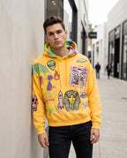 Zumieze - Ravar | Appliquéd Relaxed Fit Hoodie Men