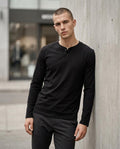 Zumieze - Viram | Henley Slim-Fit T-Shirt Men