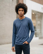 Zumieze - Viram | Henley Slim-Fit T-Shirt Men