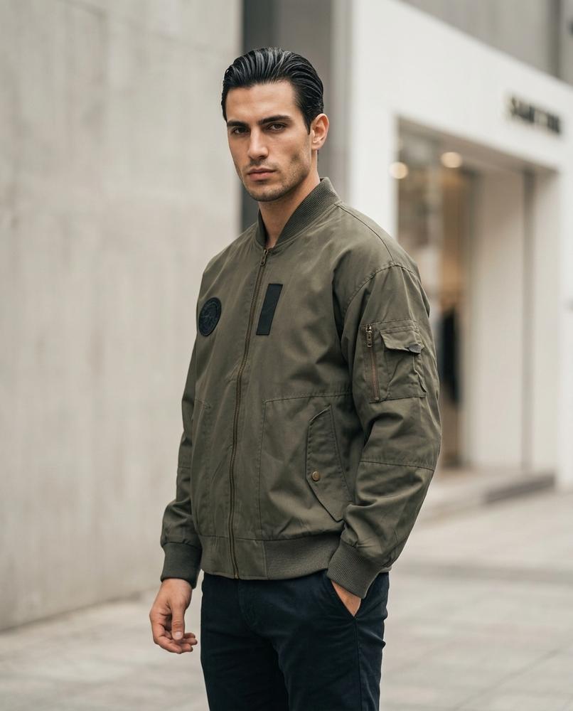 Zumieze - Almir | Padded Patched Jacket Men