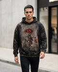 Zumieze - Mimer | Oversized Printed Hoodie Men