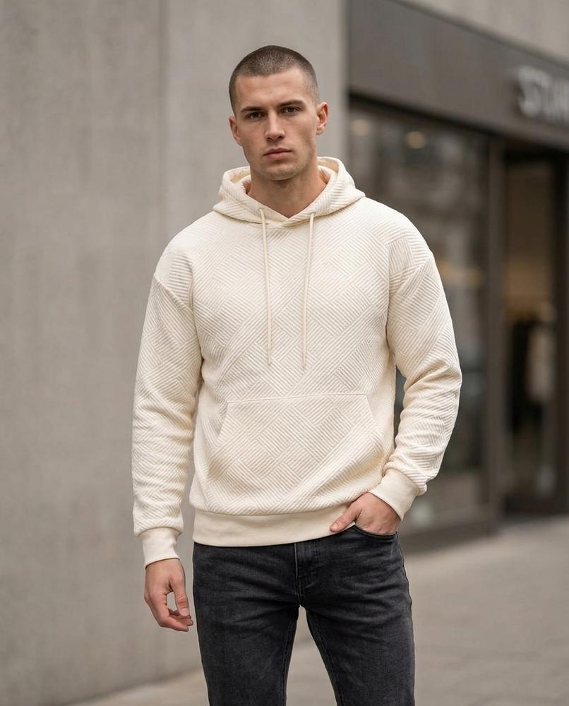 Zumieze - Colev | Textured Loose Fit Hoodie Men