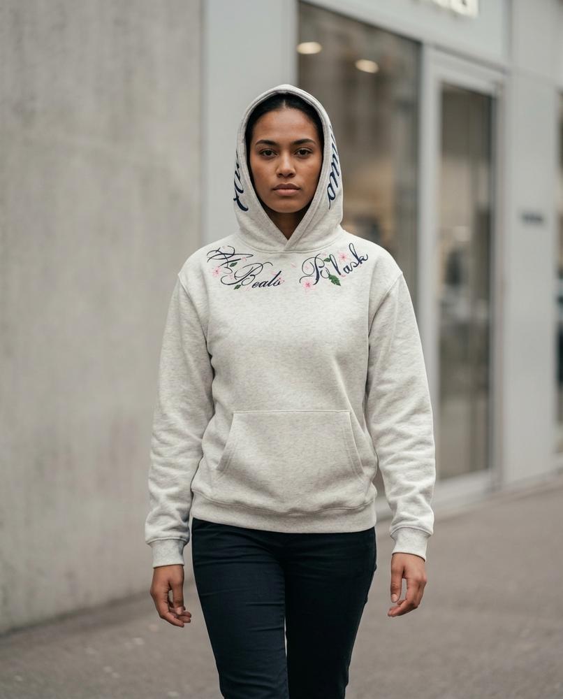 Zumieze - Yohal | Embroidered Pullover Hoodie Men