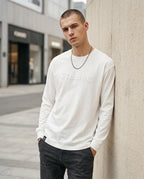 Zumieze - Latal | Embroidered Long-Sleeved Sweatshirt Men