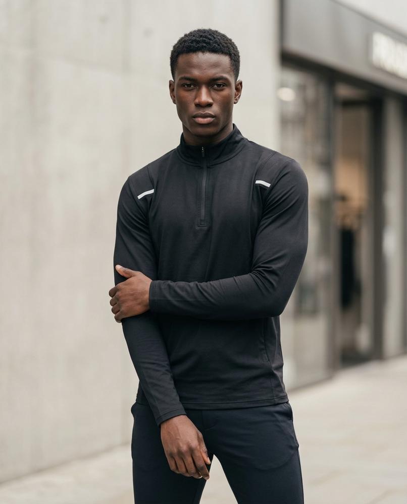Zumieze - Misen | Quarter-Zip Performance Shirt Men