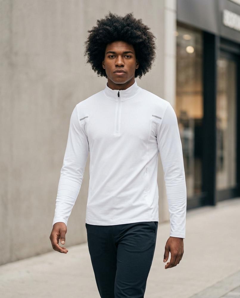 Zumieze - Misen | Quarter-Zip Performance Shirt Men