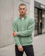 Zumieze - Sedan | Waffle-Knit Zip-Up Jacket Men