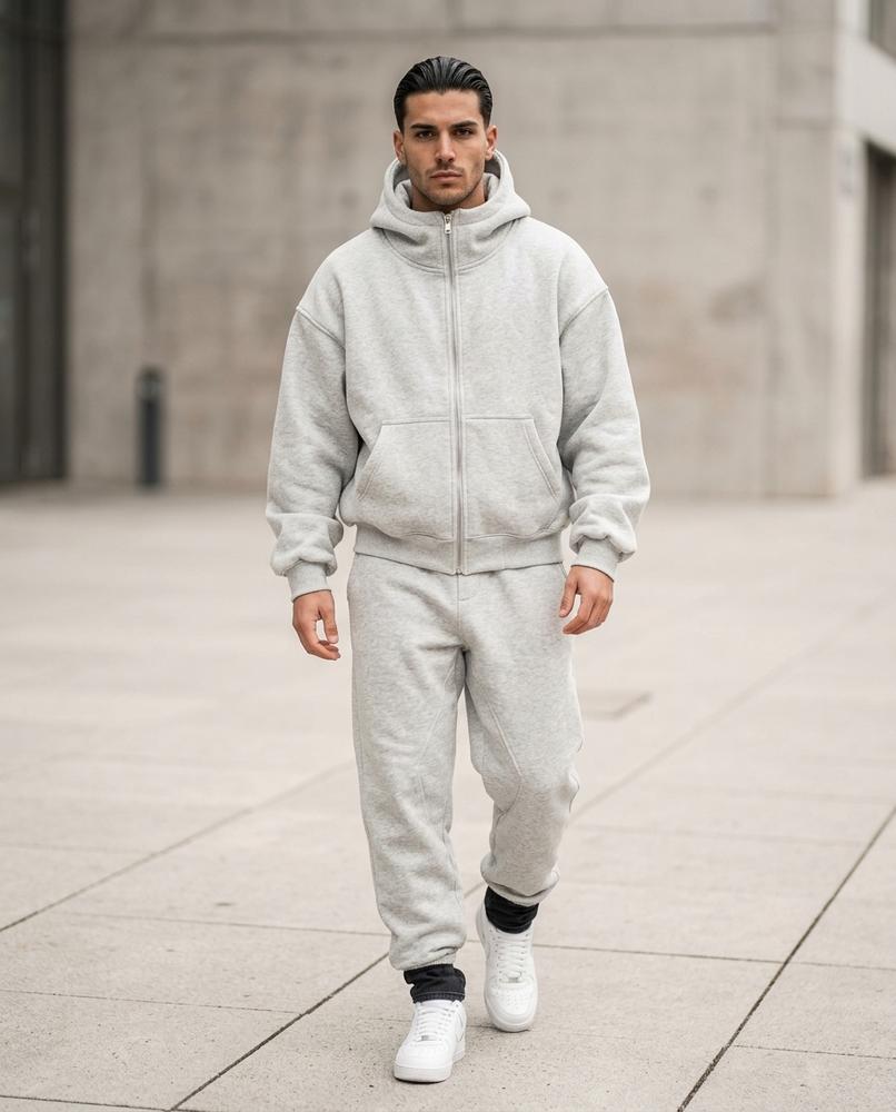 Zumieze - Seven | Zip-Up Fleece-Lined Hoodie Men