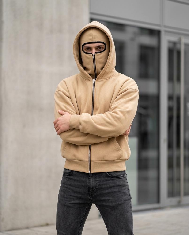 Zumieze - Niral | Zip-Up Fleece-Lined Hoodie Men